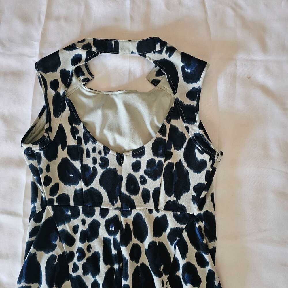 Kardashian Kollection Women's Leopard Print‎ Bodycon Cocktail Dress Size 14 - Picture 7 of 16